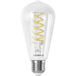 LEDVANCE 4058075777996 Smart&#x2B; Wifi Filament Edison Tunable WH E27 Tunable White