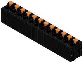 Weidmüller 2774530000 Zacisk sprężynowy 2.5 mm² Ilość styków 12 czarny 15 szt.