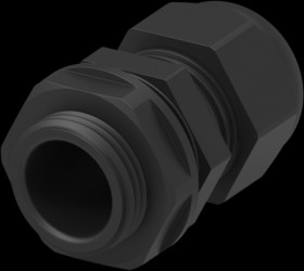 Cable gland, M20, Clamping range 5 to 9.2 mm, IP68, black, 1SNG626033R0000