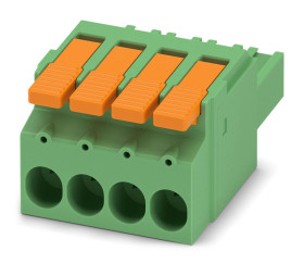 Złącze PCB 4 -pinowe raster 7.62mm Montaż na kablu Żeński Phoenix Contact