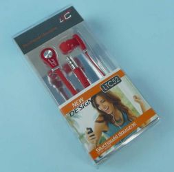 SŁUCH.DOUSZNE LTC-52 RED WT.JACK 3,5