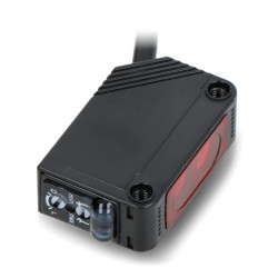 Czujnik fotoelektryczny PNP E3Z-D81 12-24V IP67 - 100mm