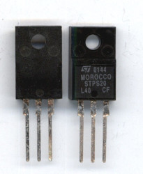 STPS20L40CFP 2x10A 40V TO-220 IZOL. DIODA SCHOTTKY