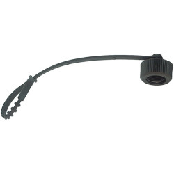 Binder 08 2424-010-000-Protection Cap with 125mm Strap for Male Cable Mount