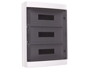 Rozdzielnica modułowa natynkowa 54 moduły (18x3) IP40 GW40051 /opak. 2/