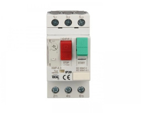 Wyłącznik silnikowy 3P 4-6,3A 78A KMP-6,3 24068