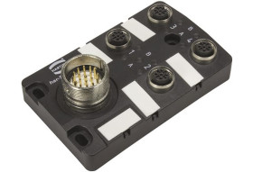 Skrzynka czujnika porty: 4 M12