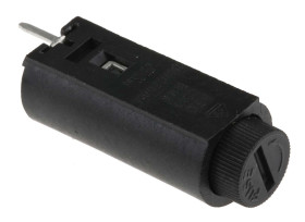 Oprawa bezpiecznikowa do montażu na płycie drukowanej Montaż na płytce drukowanej rozmiar: 5 x 20mm 10A 250V ac Eaton