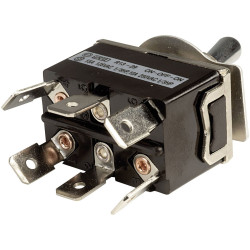 SCI R13-29E-01-HPH Toggle Switch 250V 10A 2x On/Off/On Latch