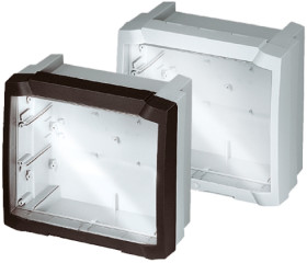 Szafka ścienna rozdzielcza 204 mm 229 mm 116mm ABS Bopla RAL 7035