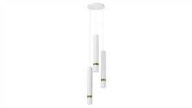 Lampa Wisząca Joker White/Gold 3Xgu10 Mlp8917 Milagro