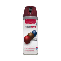 PlastiKote 440.0022105.076 Colour Twist &amp; Spray Satin Wine Red RAL 3005 400ml
