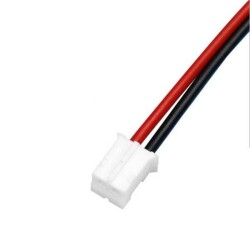 Kabel żeński z gniazdem Micro-JST-2.0 2PIN - Raster 2.00mm