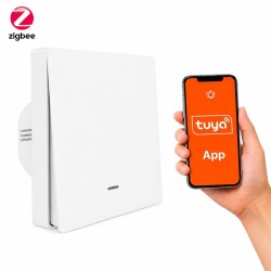 Włącznik światła 1obw. Zigbee Tuya Sonoff bez N Moes