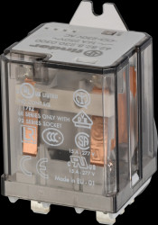 62.82.8.230.0300 Relay with blade terminals, 2 NO, 16 A, 230 V AC