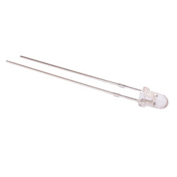 Yellow Flashing 3mm LED 1.8Hz 2000mcd