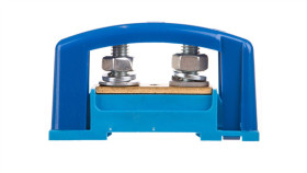Zacisk Ochronny 2Xm8 Niebieski Z Pokrywą Na Szynę Th35 E.4122P