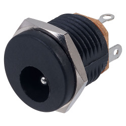 RVFM DC-022 2.0 2.1mm Chassis Mounting DC Power Socket and Nut