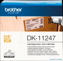 DK-11247 Shipping labels, paper, white, 103 x 164 mm