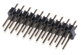 Złącze szpilkowe 20-pinowe raster: 2.54mm 2-rzędowe HARWIN Przewlekany 3.0A