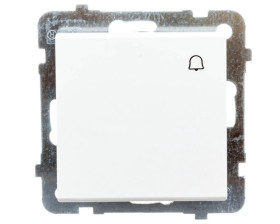 SONATA Przycisk /dzwonek/ ecru ŁP-6R/m/27