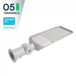 Oprawa Uliczna LED 150W 17220lm 6500K Diody SAMSUNG IP65 Szara 5 Lat Gwarancji Regulowany uchwyt 2120429