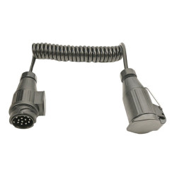 Przedłużacz przyczepy 13/13 1.5m spiralny przedłużka