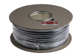 Kabel zasilający 2 Core PVC Sheath Czarny 3.2 x 5.2 → 3.8 x 6.3mm od , 300 V