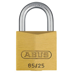 ABUS 11403 65/25mm Brass Padlock Keyed Alike 6253