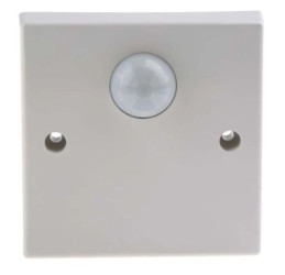 Wyłącznik ścienny PIR, 220→ 240 V prądu zmiennego, zasięg 7 m, montaż Ściana, EMC-2004/108/WE, Zgodność z