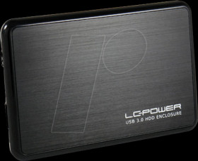 LC-25BUB3 External 2.5" SATA HDD enclosure, USB 3.0