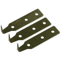 Sealey WK02002 Windscreen Removal Tool Blade 25mm Pack of 3