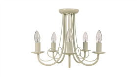 Lampa Wisząca Perła 5 Biała Lp-020/5P Light Prestige