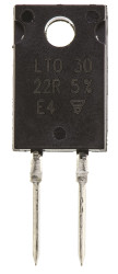 Rezystor 22Ω 30W ±5% ±150ppm/°C foliowy Vishay