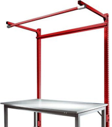 Manuflex ZB3843.3003 Portal o budowie z wysięgnikiem DLA UNIVERSAL + PROFI specjalna podstawa, wysokość użytkowa 1500 mm