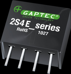 2S4E_0505S1U DC/DC converter, 2 W, 5 V, SIL 4