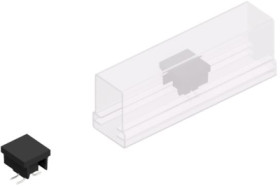 Socket header, 4 pole, pitch 2 mm, angled, BLY8SMD4BSM