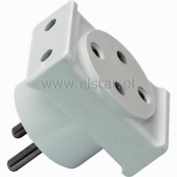 Rozgałęźnik elektryczny 3GN R-1 ; bez bolca