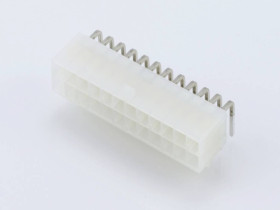 Molex Listwa kołkowa, żeńska, do wbudowania, standardowa Ilość pinów 24 39301241 1 szt. towar pakowany luzem