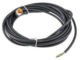 Przewód czujnik-siłownik ze złączem Złącze M12 liczba rdzeni 5 długość 5m Rodzaj A Żeńskie
