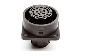 Złącze wielostykowe przemysłowe 17 + PE-pinowe, panelowe Gniazdo Amphenol Industrial