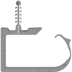 N &amp; L 550ST Holder SH20 Fastener, UV-proof, Halogen-free, 50 pc