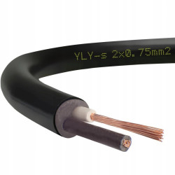 Przewód YLYs 2x0,75mm 12V/24V samochodowy kabel do przyczepy lawety