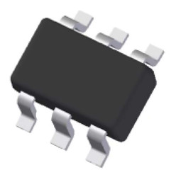 MOSFET P-kanałowy 4,2 A TSOT-26 20 V SMD 0,065 oma