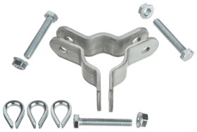 Obejma zaciskowa do mocowania odciągów SR-3050E