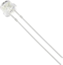 Dioda LED THT HuiYuan 6834G3C-LHE-A 6834G3C-LHE-A, 5 mm, 1500 mcd, 1 szt.