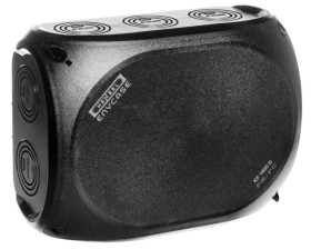 Puszka n/t odgałęźna 210x155x92mm IP66/67 czarna KF 1600 B 62000064
