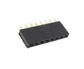 Gniazdo 1x8 gold pin (10szt) /1070