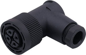 ifm Electronic E1003A Złącze niekonfekcjonowane czujnika/aktuatora złącze żeńskie kątowe Ilość pinów: 4 1 szt.