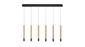 Lampa Ścienna Azela Z Trzema Punktami Świetlnymi, Szklane Klosze K-C9528/3...